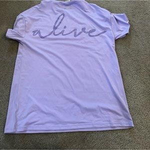 Whitney Simmons gymshark oversized tee